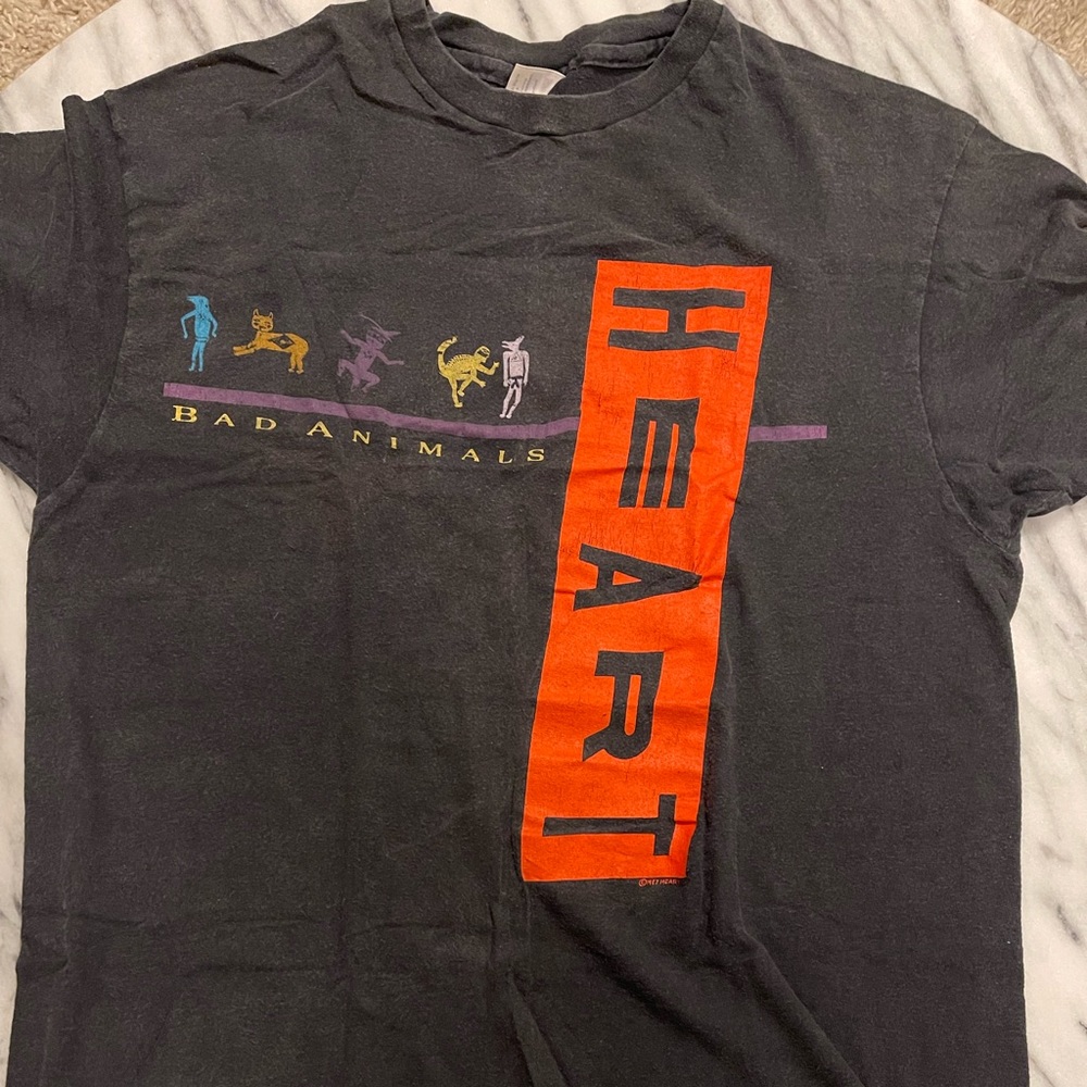 Heart 1987 Bad Animals tour shirt mens XL